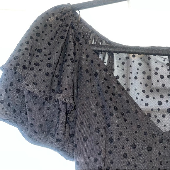 Zara Sheer Bodysuit - Picture 3 of 5